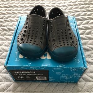 Native Toddler Dublin Grey/Midnight Blue